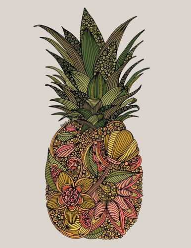 Canvas The pineapple