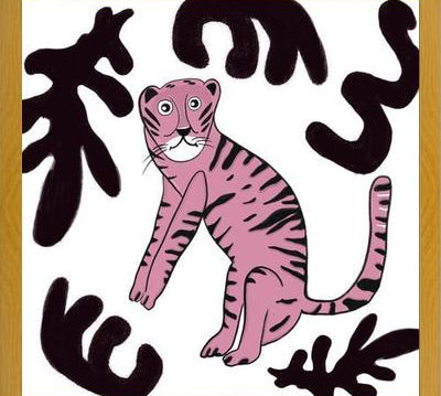Cuadro Pink Tiger