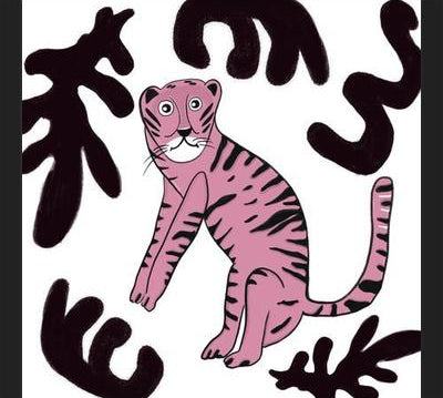 Cuadro Pink Tiger