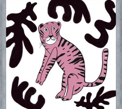 Cuadro Pink Tiger