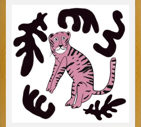 Cuadro Pink Tiger