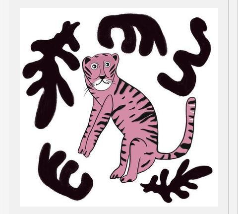 Cuadro Pink Tiger