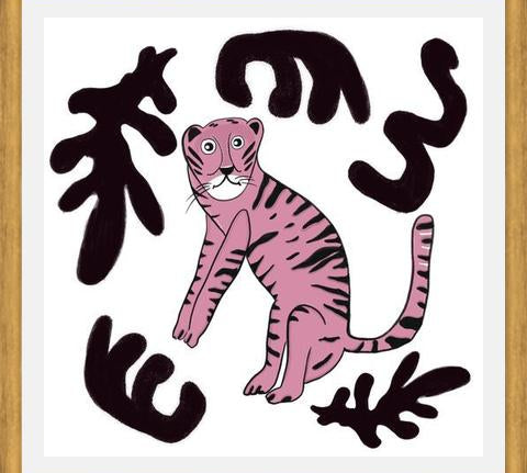 Cuadro Pink Tiger