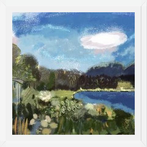 Cuadro Lake view
