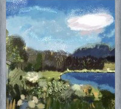 Cuadro Lake view
