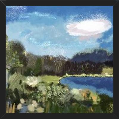 Cuadro Lake view