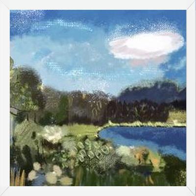 Cuadro Lake view