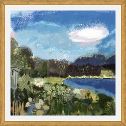 Cuadro Lake view