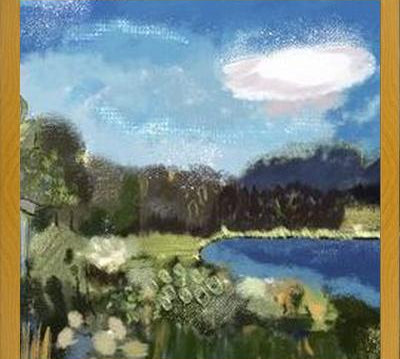 Cuadro Lake view