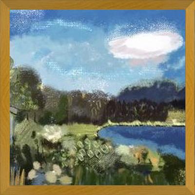 Cuadro Lake view