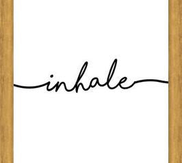 Cuadro Inhale
