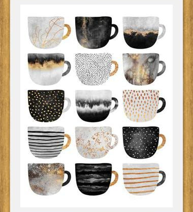 Cuadro Pretty Coffee Cups 3