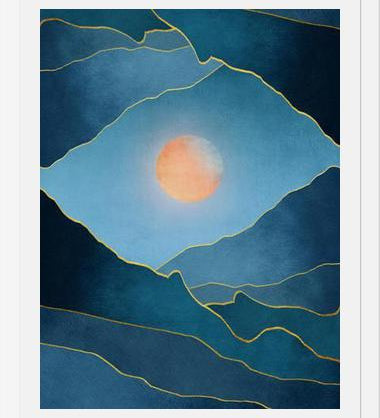 Cuadro SURREL SUNSET 03