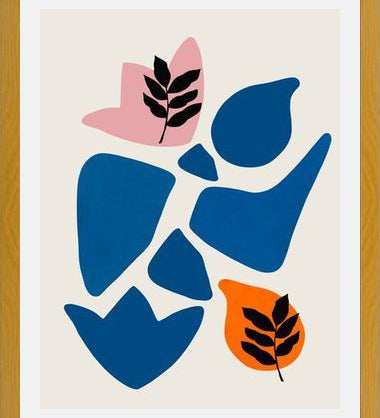 Cuadro Isolated Shapes I