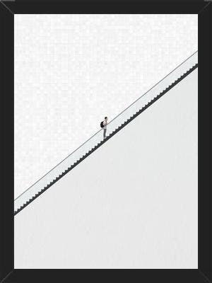 Cuadro Escalera al mall