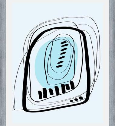 Cuadro Modern minimal forms 31