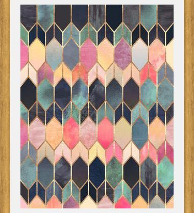 Cuadro Stained Glass 3