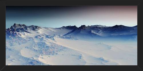 Cuadro Snowy Mountains