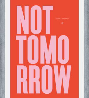 Cuadro Not Tomorrow - Tulip