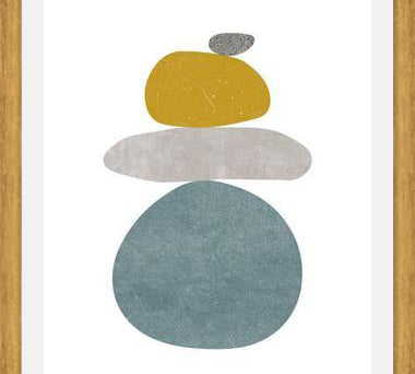 Cuadro Pebbles in balance 5