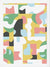 Cuadro Organic Matisse Blocks Pink Mustard