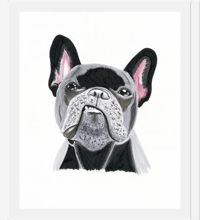 Cuadro Bulldog Rockstar