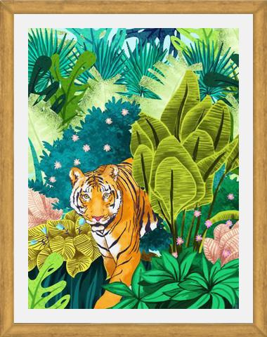 Cuadro Jungle Tiger