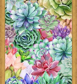 Cuadro Succulents Paradise
