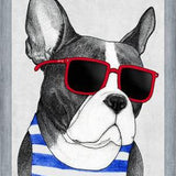 Cuadro Frenchie Summer Style