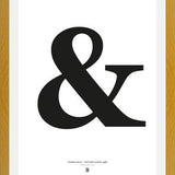 Cuadro Ampersand Georgia 01