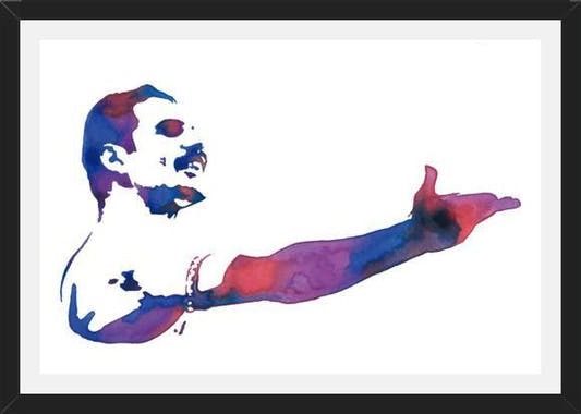 Cuadro Freddie Acuarela 2