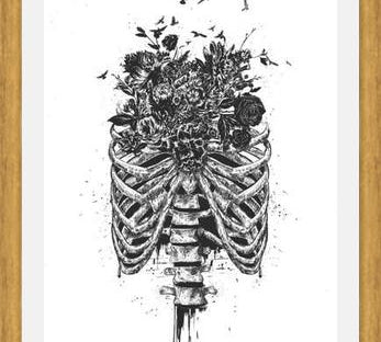 Cuadro New Life (b&w)