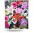 Cortina de Baño Lily and colorful flowers pattern black