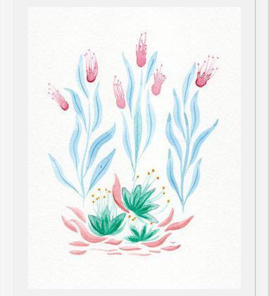 Cuadro Florecillas