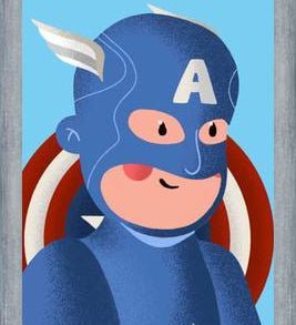 Cuadro Capitán América
