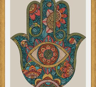 Cuadro Hamsa
