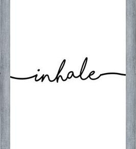 Cuadro Inhale
