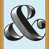 Cuadro Ampersand Obsidian 01