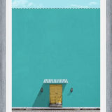 Cuadro Puerta amarilla