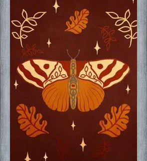 Cuadro Vintage Butterfly