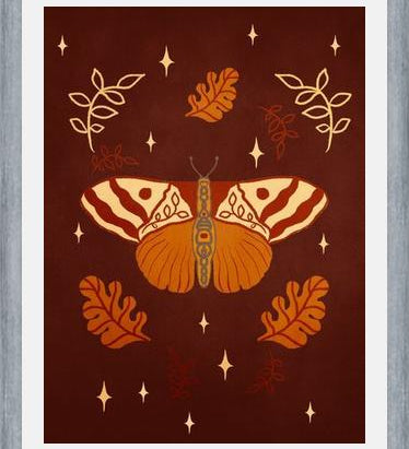 Cuadro Vintage Butterfly