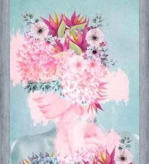 Cuadro Woman in flowers II