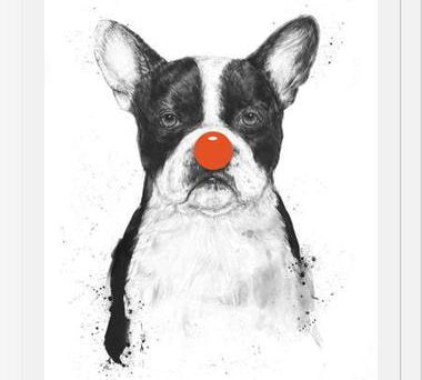 Cuadro I'm not your Clown