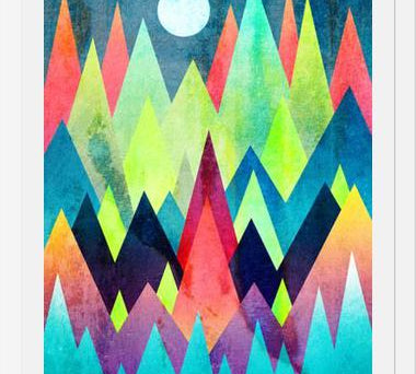 Cuadro Land of Northern Lights