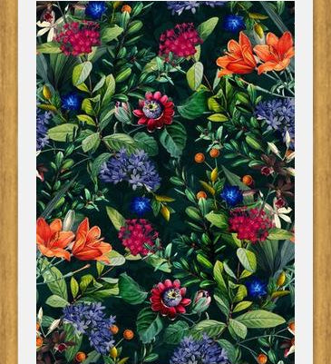 Cuadro Dark Garden VI