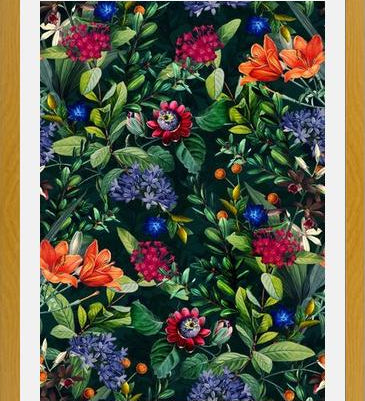 Cuadro Dark Garden VI
