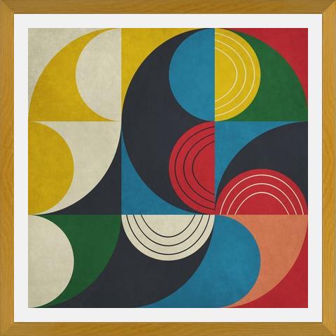Cuadro Semi Circles