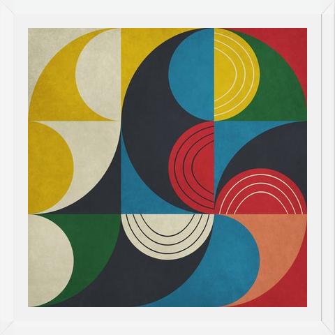 Cuadro Semi Circles
