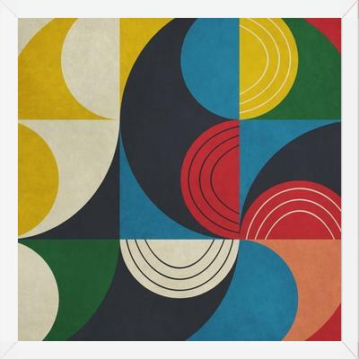 Cuadro Semi Circles