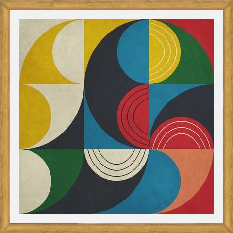 Cuadro Semi Circles